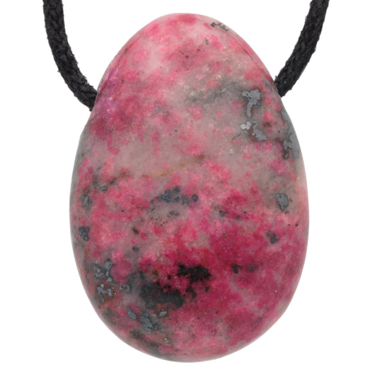 Cobalt-Calcite Drop Pendant