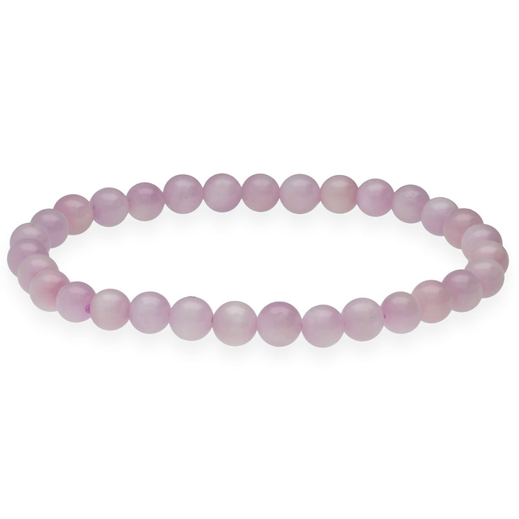 Kunzite bead bracelet | 6 mm