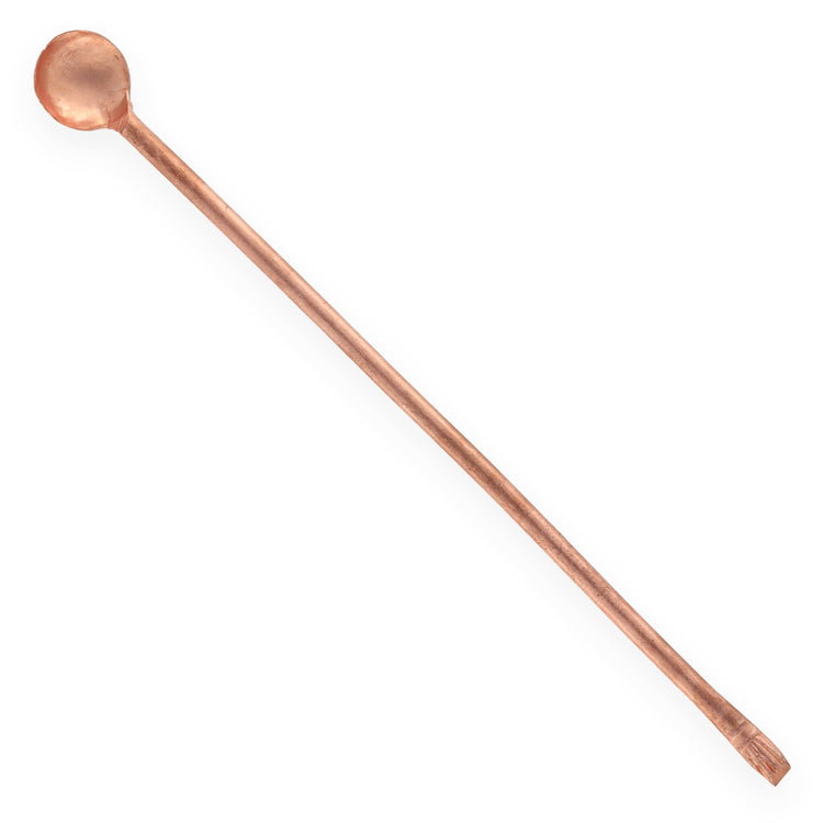 Smoking set copper spoon 13 cm