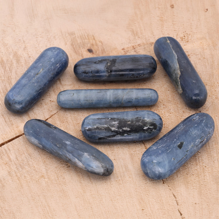 Kyanite tumbled stone