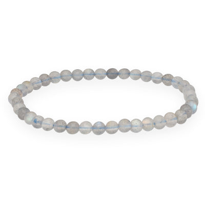 Labradorit Mini-Kugelarmband | 4 mm