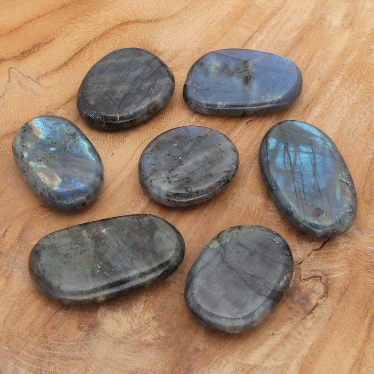 Labradorite disc stone