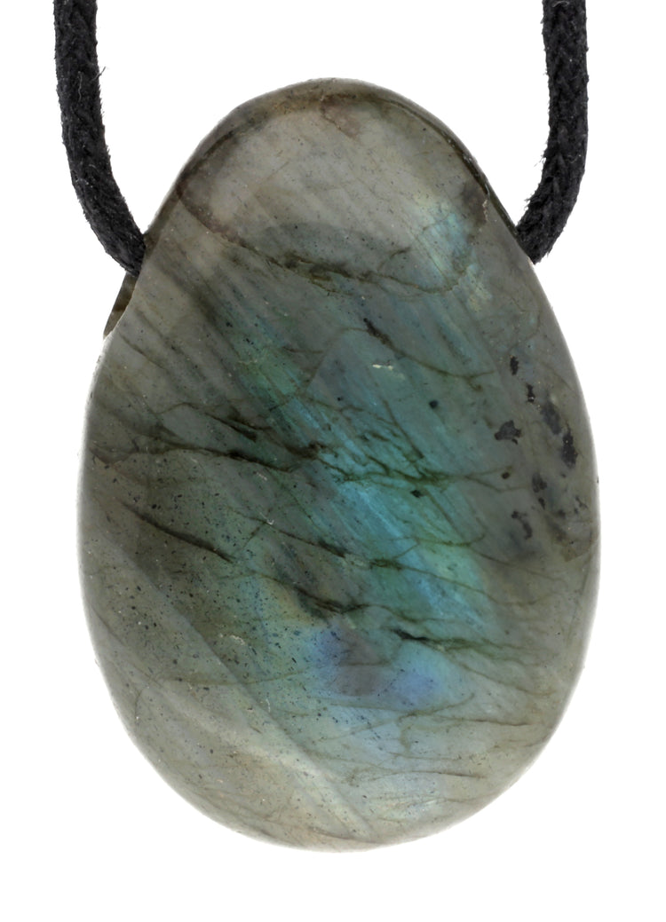 Labradorite drop pendant
