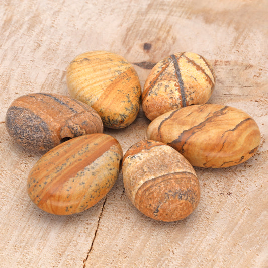 Landscape Jasper Drop Pendant