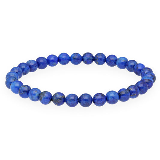 Lapis lazuli ball bracelet | 6mm