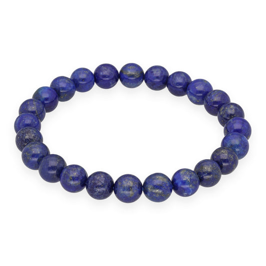 Lapis lazuli ball bracelet | 8mm