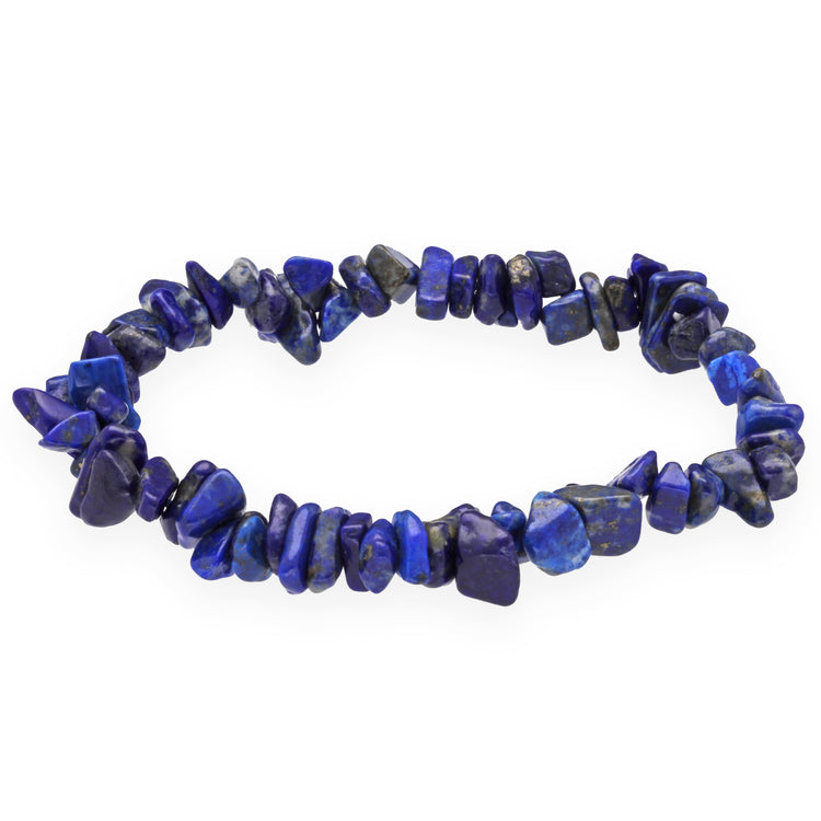 Lapis lazuli chip bracelet