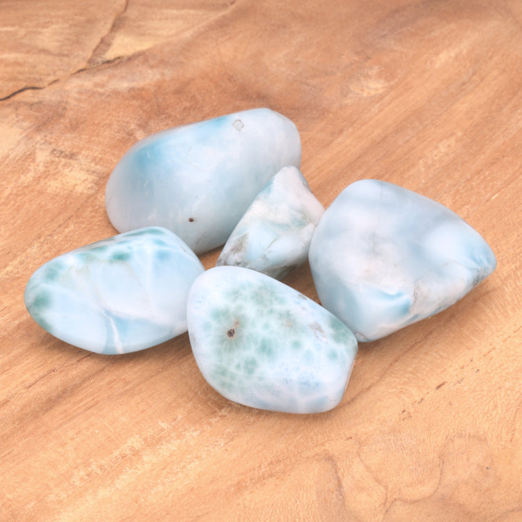 Larimar tumbled stone