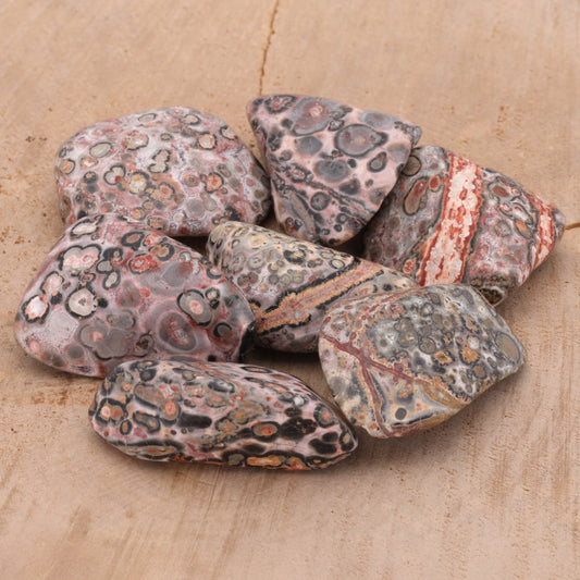 Leopard Jasper Tumbled Stone