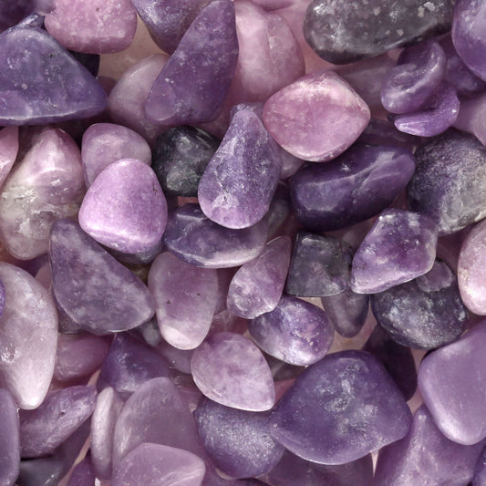 Lepidolite mini tumbled stones