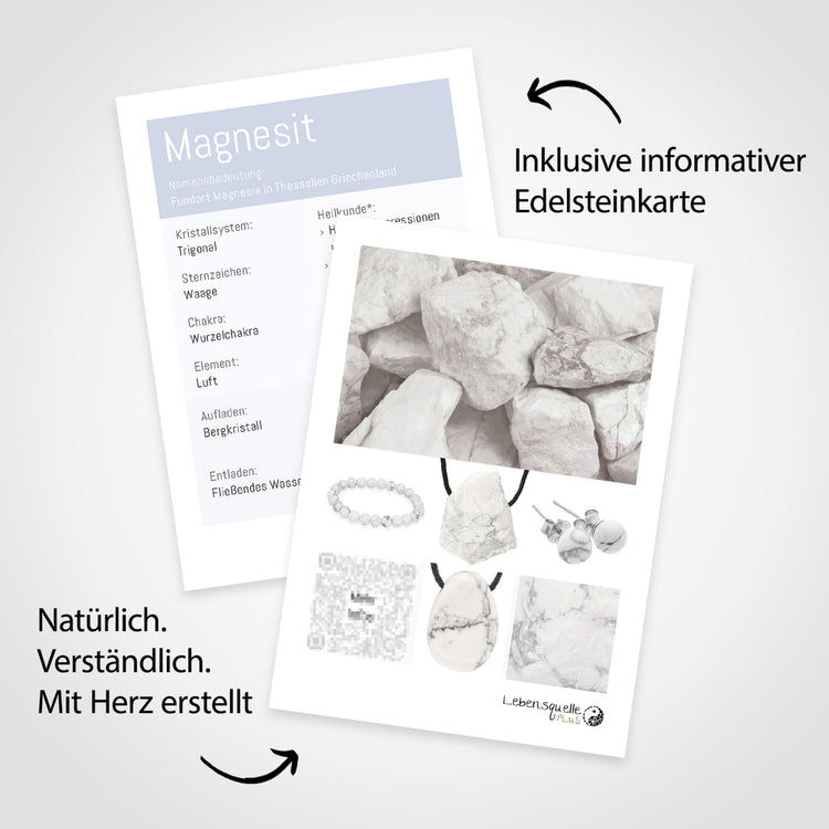 Magnesit Trommelstein