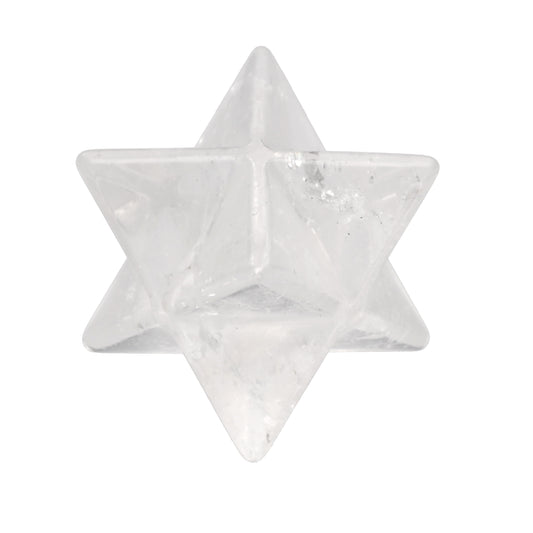 Rock Crystal Merkaba | 3 cm