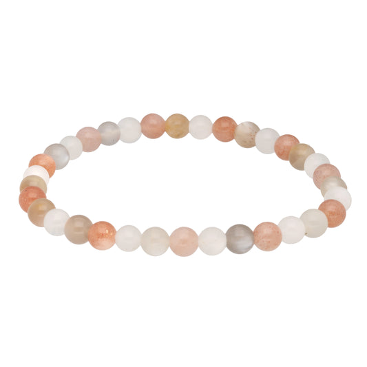 Moonstone bead bracelet | 6mm