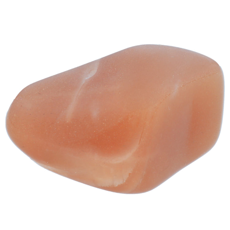 Moonstone tumbled stone