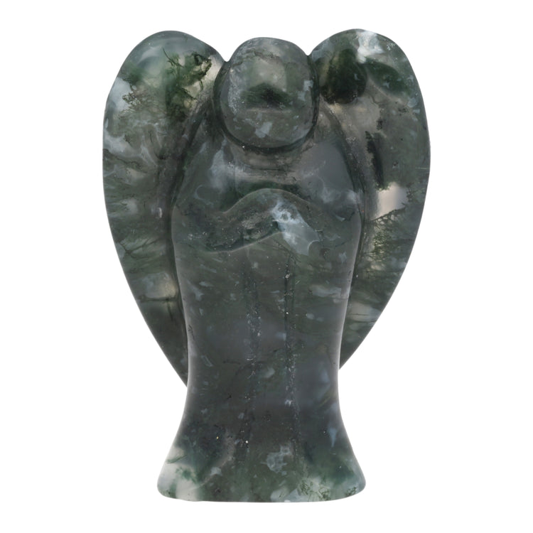 Moss Agate Angel