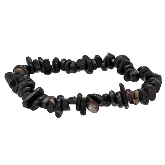 Onyx chip bracelet