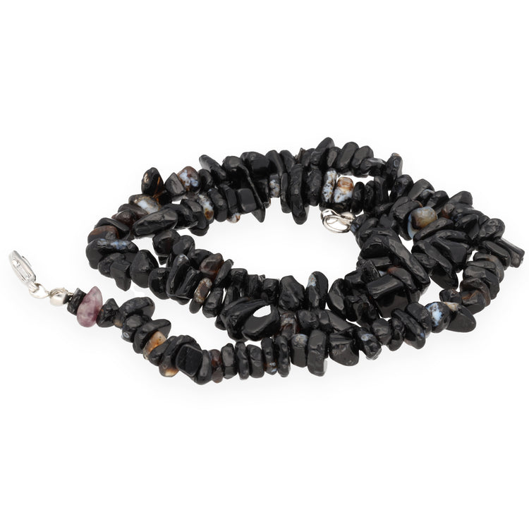 Onyx chip chain | 45 cm + clasp