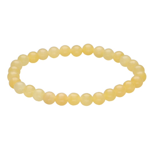 Orangencalcit Kugelarmband | 6 mm