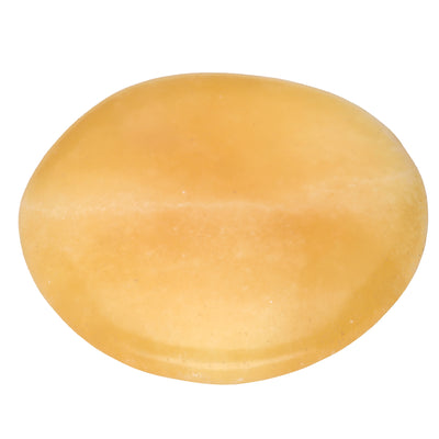 Orange Calcite Disc Stone