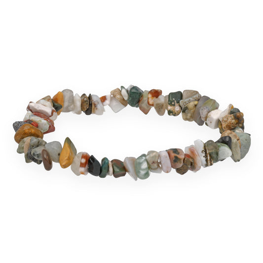 Ocean Jasper Chip Bracelet