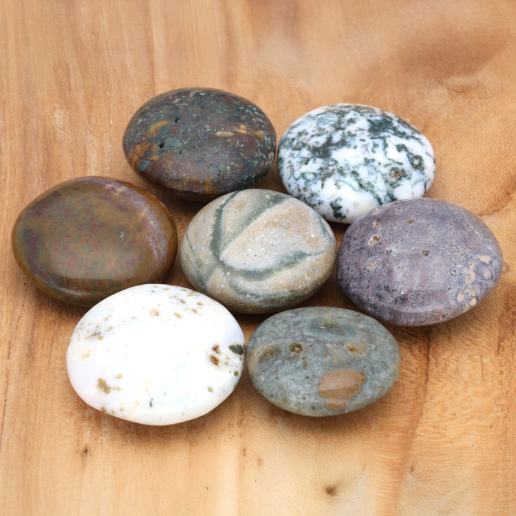 Ocean Jasper Tumbled Stone