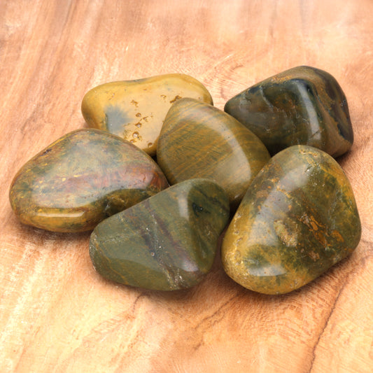Ocean Jasper Tumbled Stone