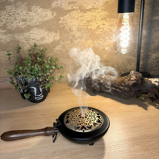 Mandala incense burner