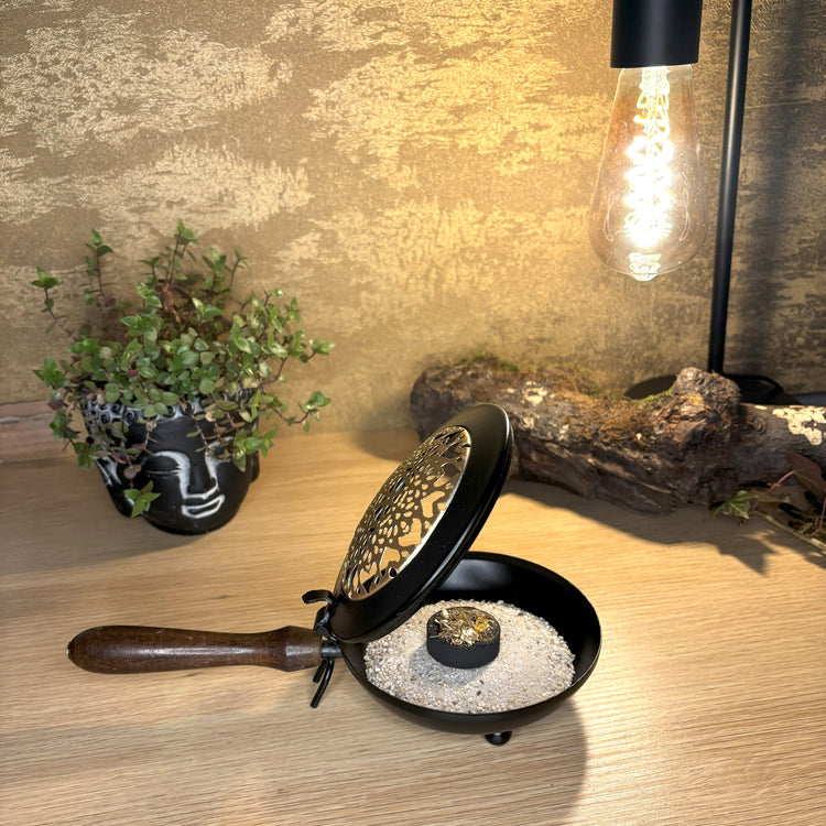 Mandala incense burner