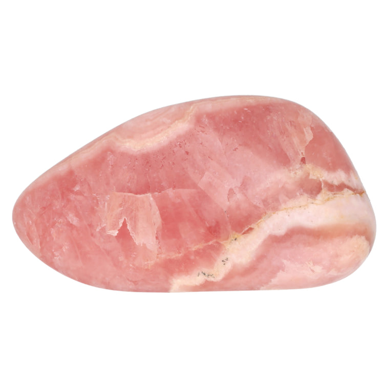 Rhodochrosite tumbled stone