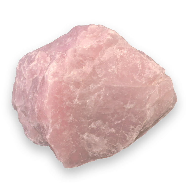 Rose Quartz Rough Stone | Computer Stone | 700 - 900 grams