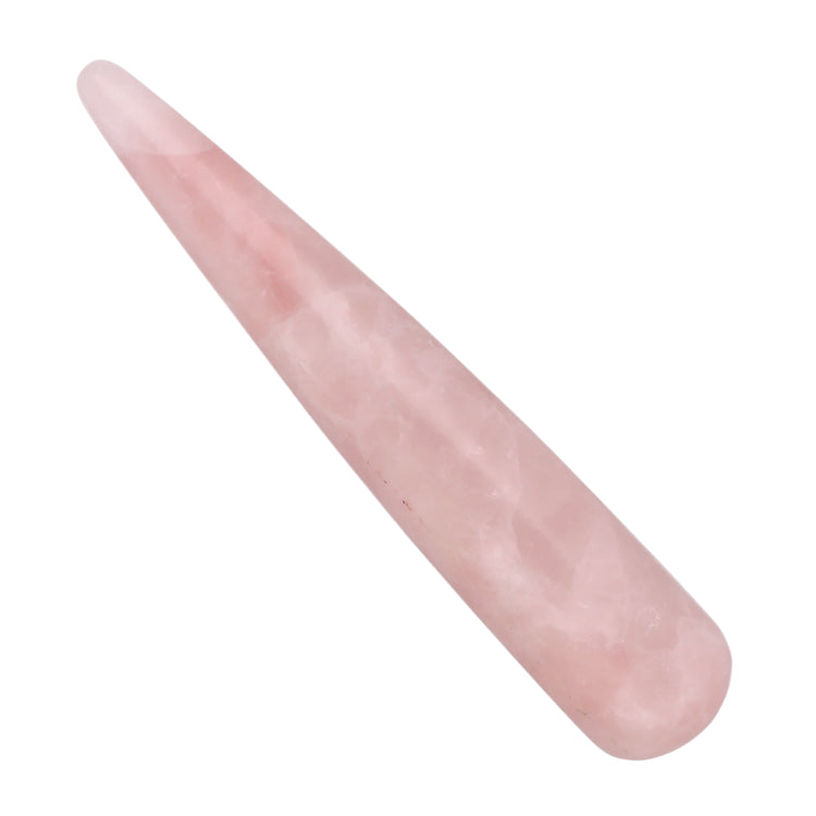 Rose quartz massage stick