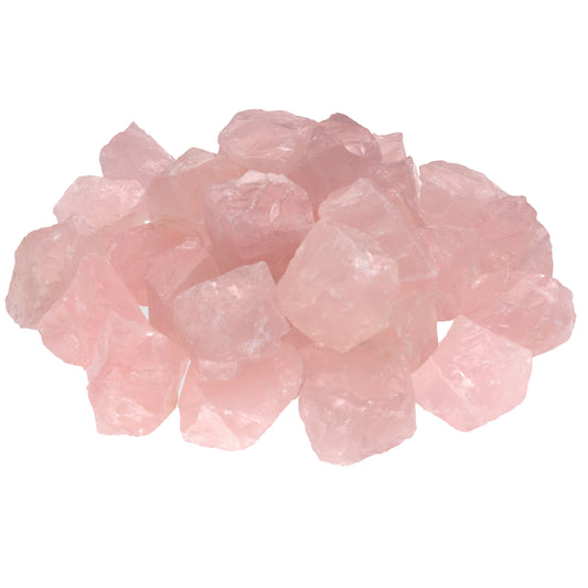 Rose quartz water stones
