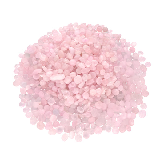 Rose quartz mini tumbled stones