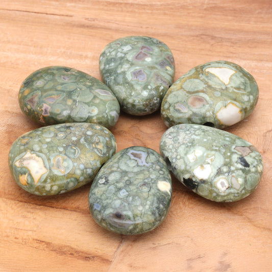 Rhyolite drop pendant