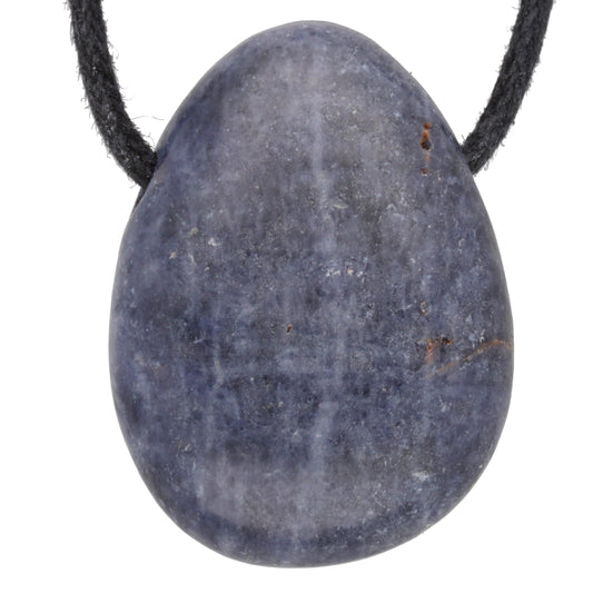Sapphire drop pendant