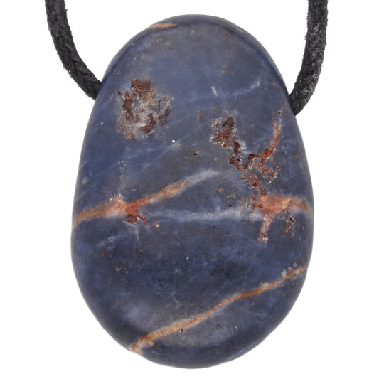 Sapphire drop pendant B-quality