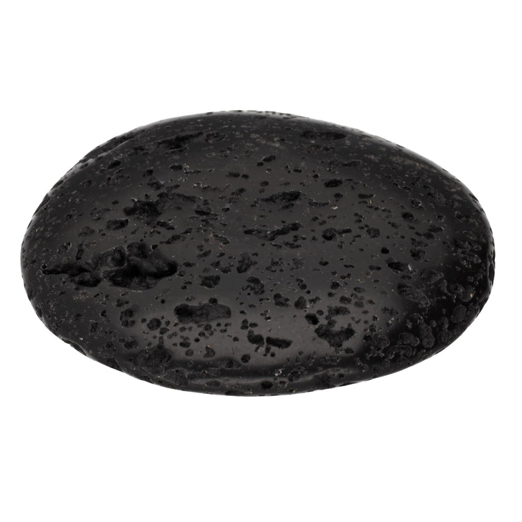 Lava stone disc stone