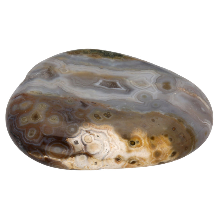 Ocean Jasper Disc Stone