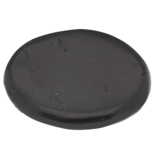 Tourmaline, black (Schorl) disc stone