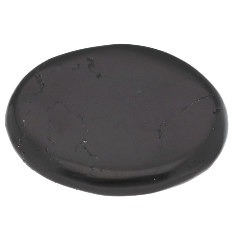 Tourmaline, black (Schorl) disc stone
