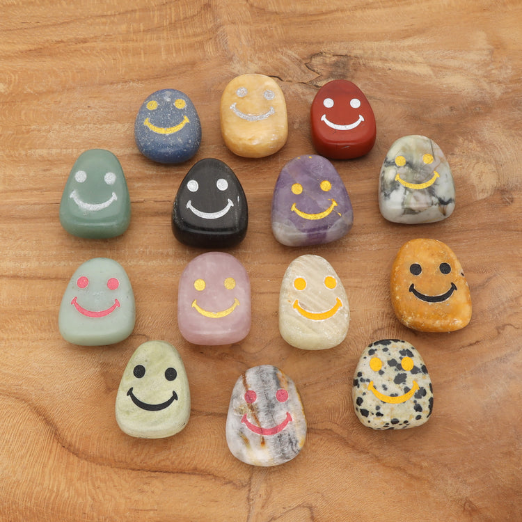 Smile stone | Pocket stone hand flatterer