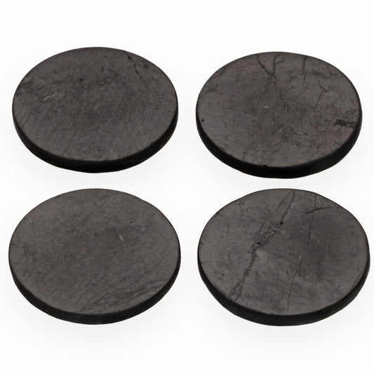 Shungite stickers set of 4 | Protective plates against EMF radiation