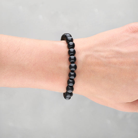 Shungite bead bracelet | 8 mm