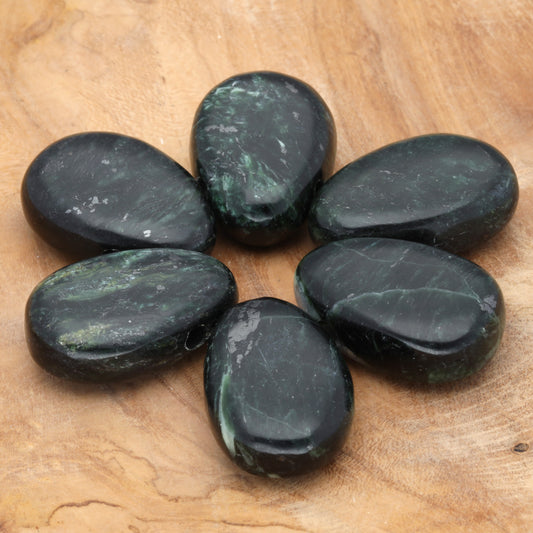 Seraphinite drop pendant