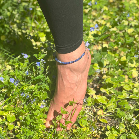 Sodalite anklet | 4mm