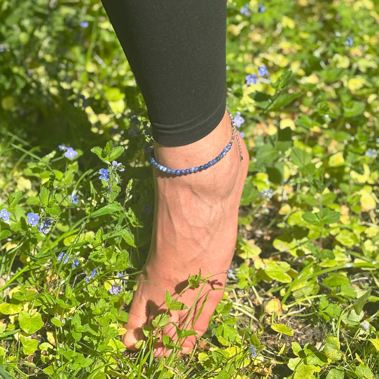 Sodalite anklet | 4mm