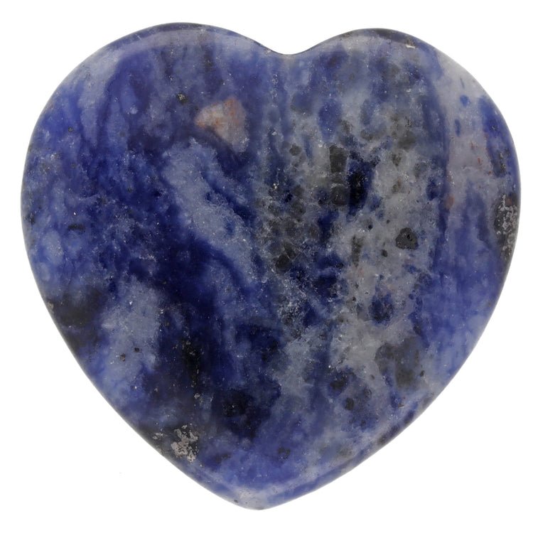 Sodalite Heart | Palm Stone 2x2 cm