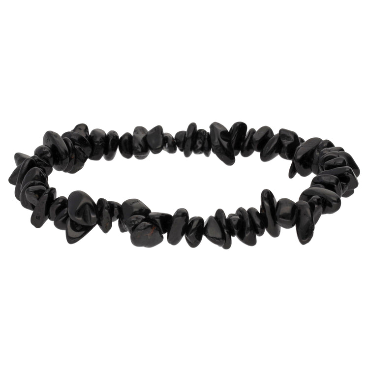 Tourmaline, black (Schörl) splinter bracelet