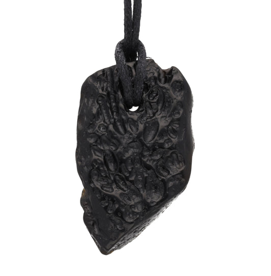 Tektite (shooting star) pendant