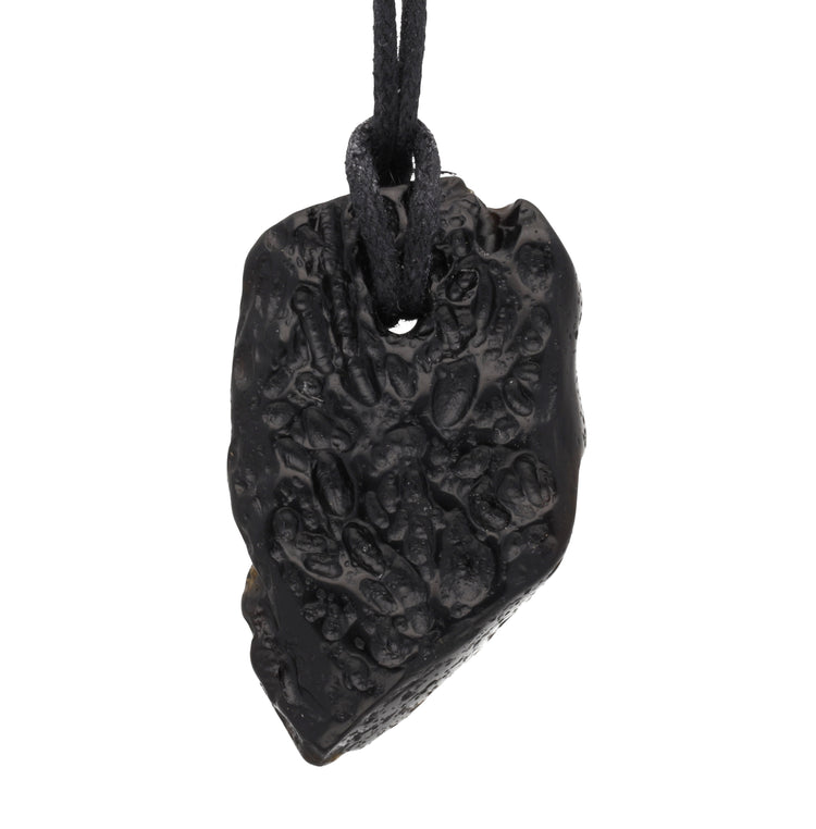 Tektite (shooting star) pendant